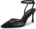PIZZ ANNU Women's Cienna High Heels Stiletto Pumps for Parties