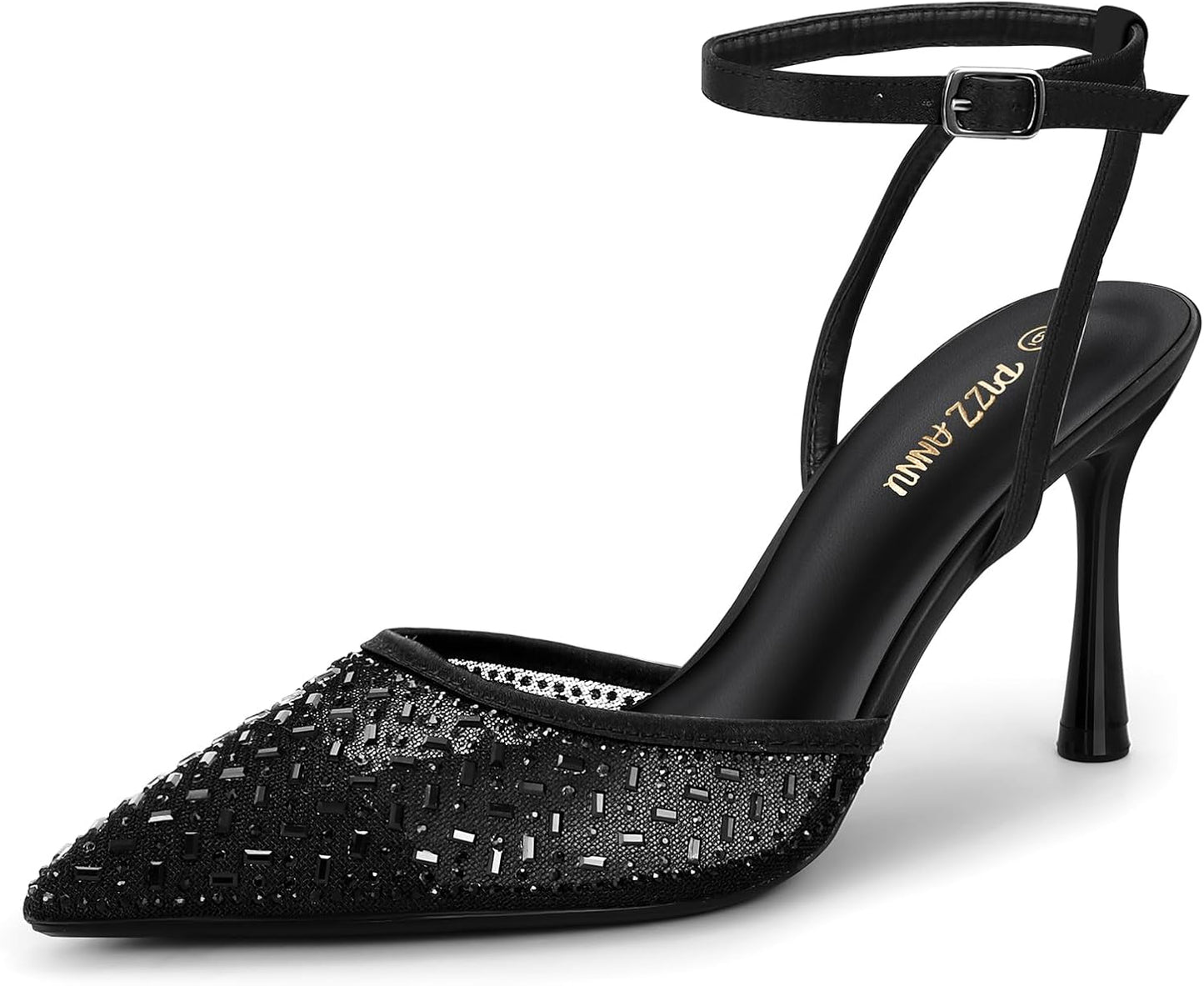 PIZZ ANNU Women's Cienna High Heels Stiletto Pumps for Parties