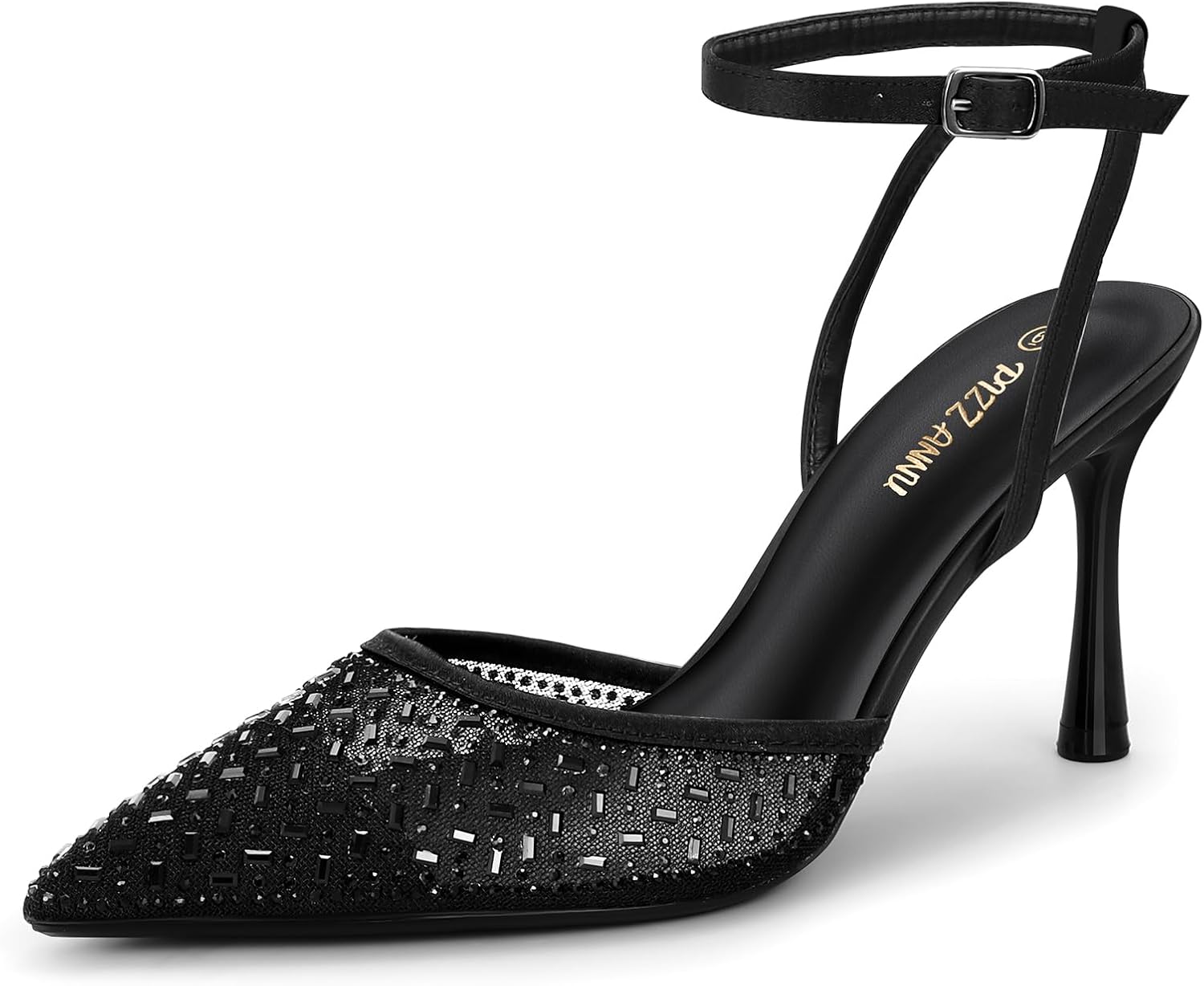 PIZZ ANNU Women's Cienna High Heels Stiletto Pumps for Parties