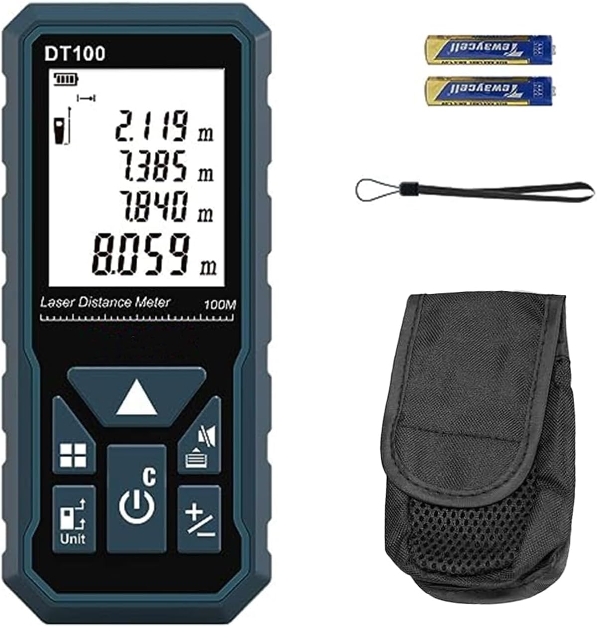 Laser Measure with Enhanced Accuracy and Fast Measurement Modes