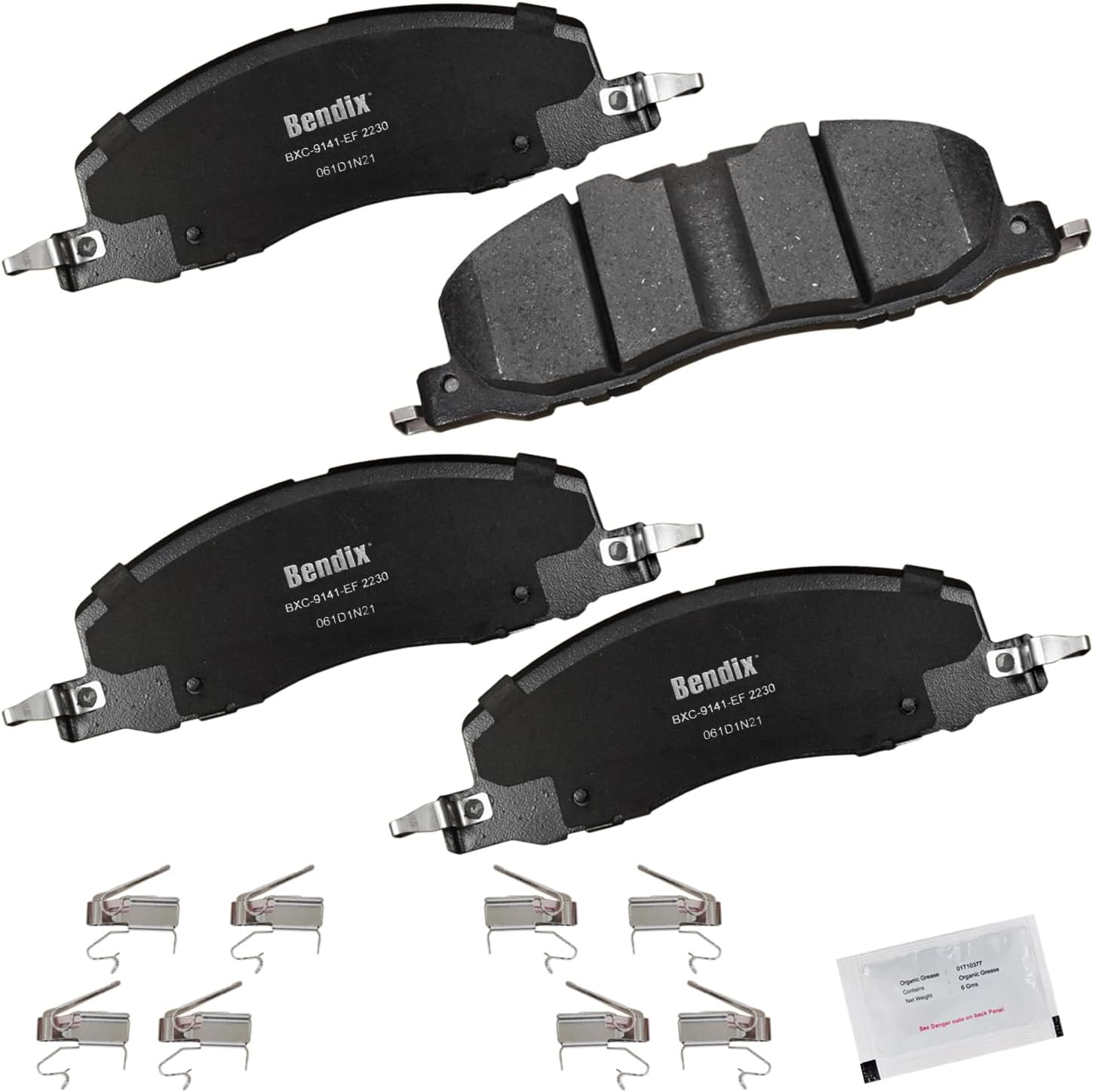 Bendix Priority1 CFC2230 Ceramic Brake Pads for Ford Explorer