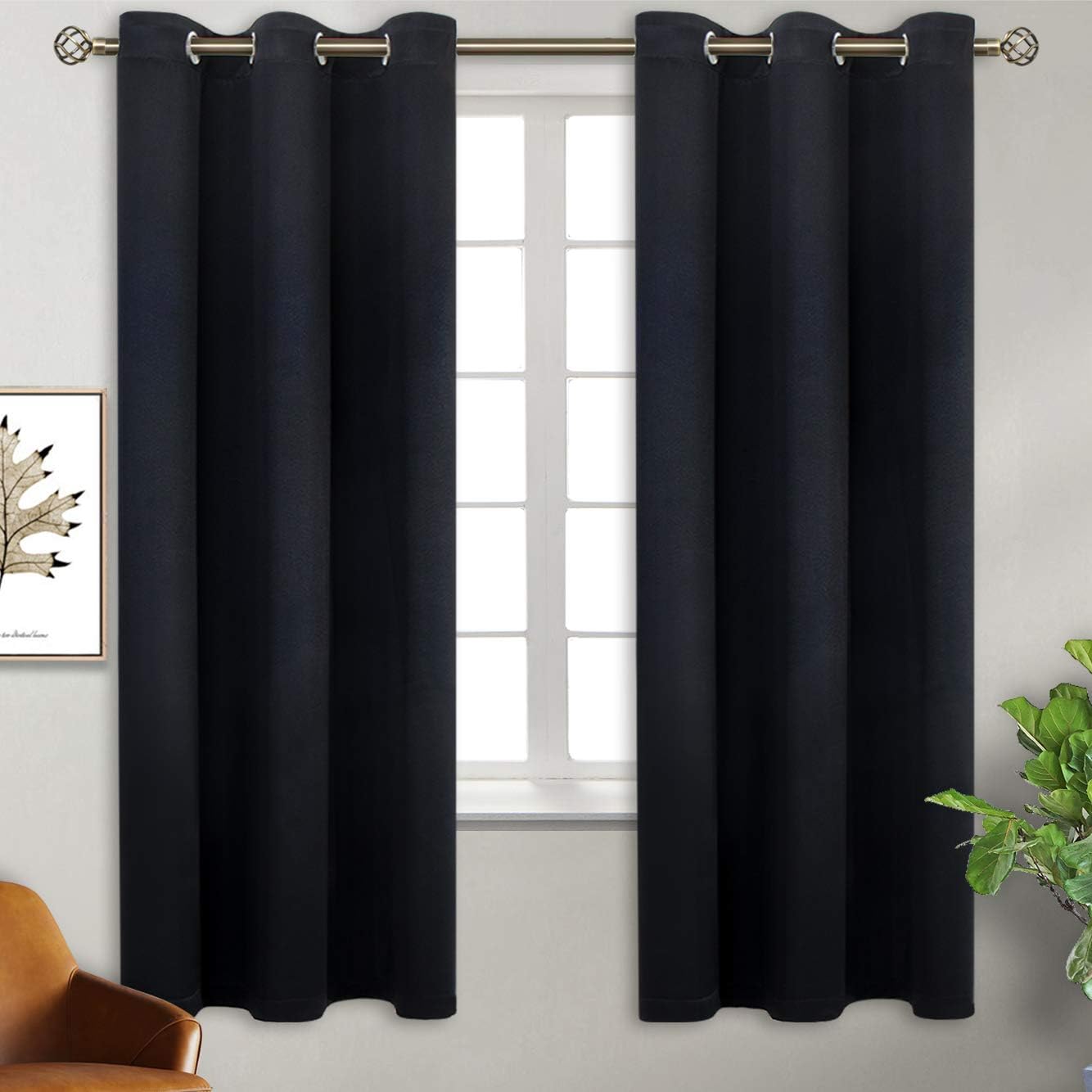 BGment Blackout Curtains for Bedroom - Thermal Insulated Panels