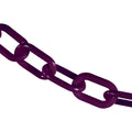 Mr. Chain Heavy-Duty Plastic Barrier Chain, Purple 100 ft - Durable