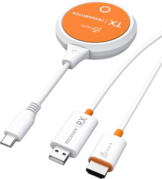 Wirelessly Transmit 1080p Video - j5create ScreenCast