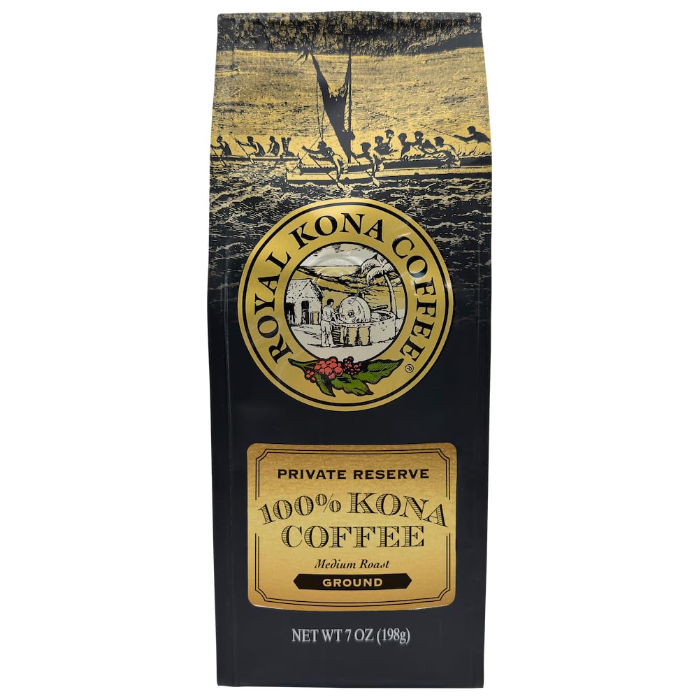 ROYAL KONA Hawaiian Medium Roast Ground Coffee - Regal Blend