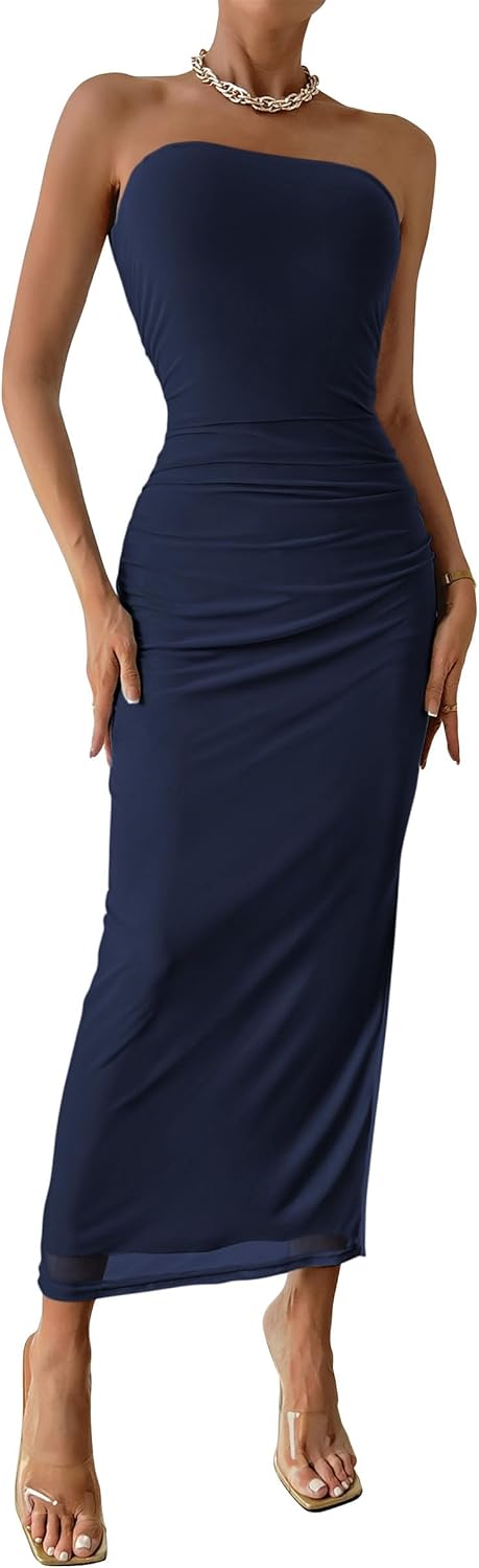 PRETTYGARDEN Women's Summer Maxi Bodycon Dresses for Parties