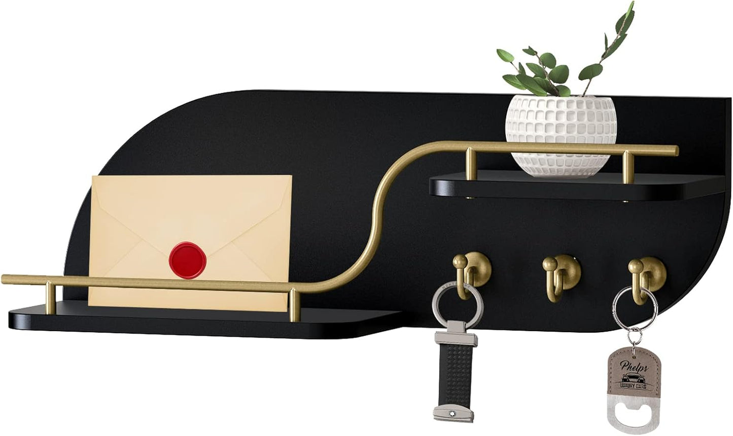 Karisky Wall Key Rack: Stylish Entryway Organizer