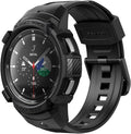 Spigen Rugged Armor Pro Case with Band for Galaxy Watch 4 Classic