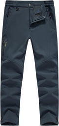 Waterproof Men's Snow Pants with Insulation for Cold Weather Sports