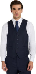 Michael Kors Mens 3-Piece Classic Fit Suit for Every Occasion