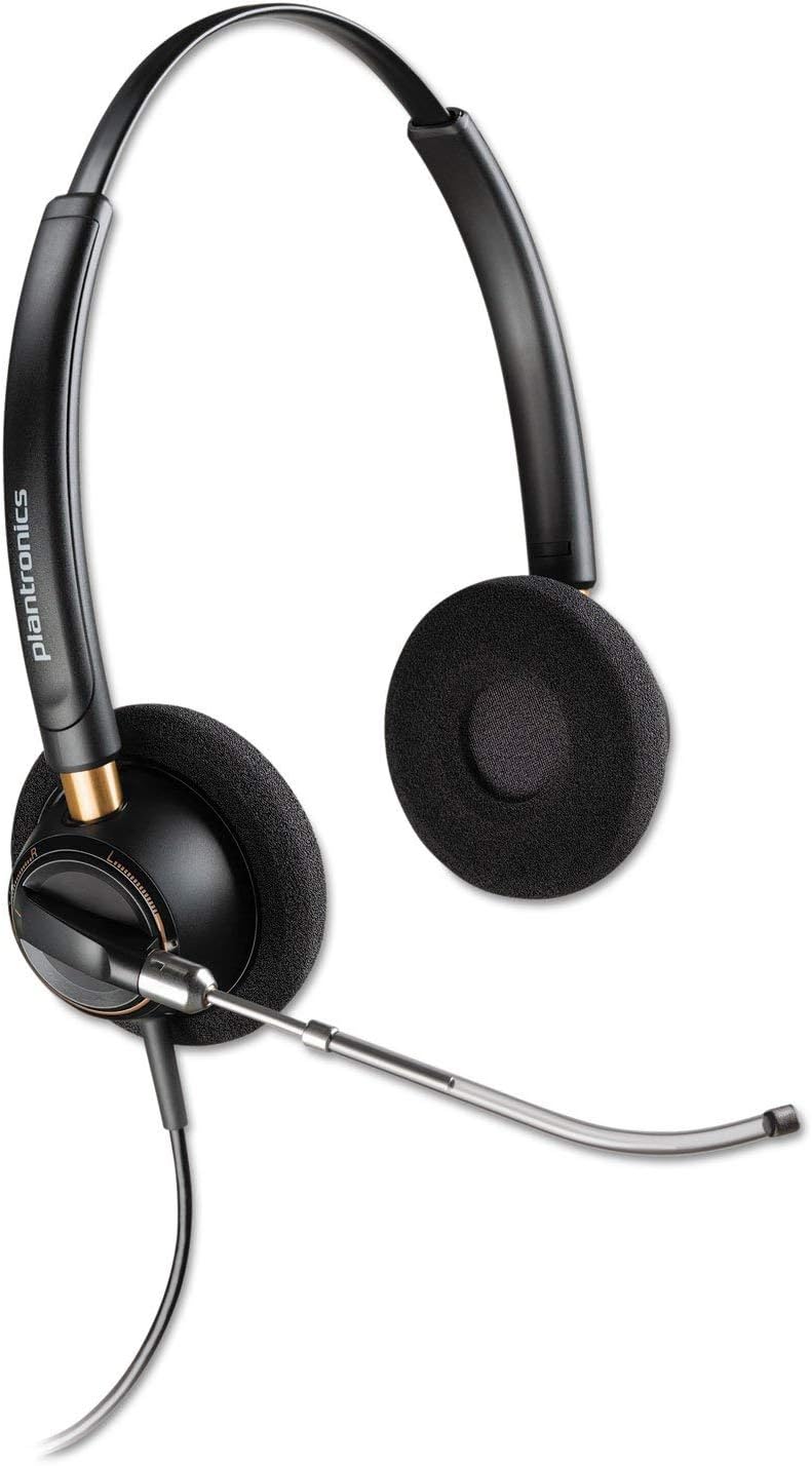 Plantronics HW520V EncorePro 520V Binaural Over-The-Head Headset