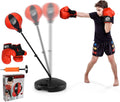 Punching Bag for Kids Adjustable Freestanding Set - Fun Fitness Toy