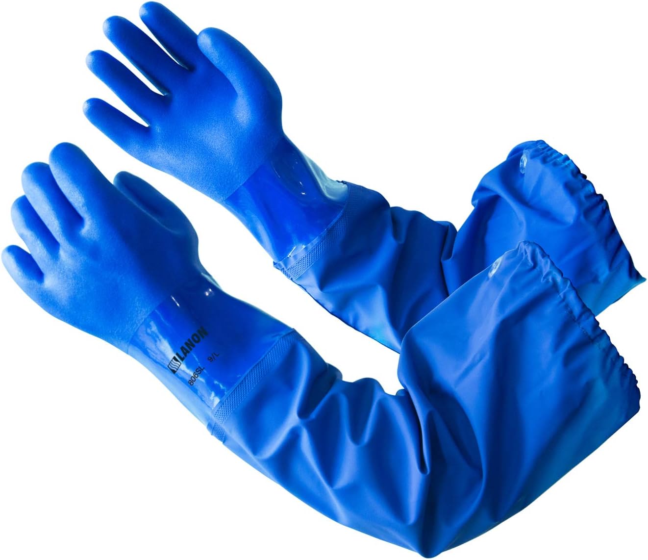 LANON 26 in Elbow Length PVC Chemical Resistant Gloves Review