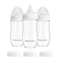 Natural Glass Baby Bottles Gentle & Extra Slow Flow - Newborn Bottle