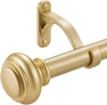 72-144 in Curtain Rods for Window - Heavy Duty Adjustable Rod