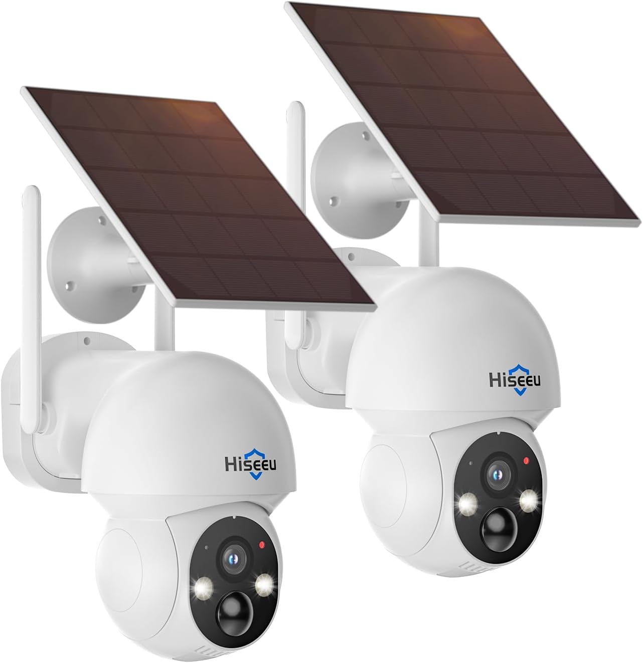 Hiseeu Solar Security Camera: 4MP Wireless Outdoor PTZ
