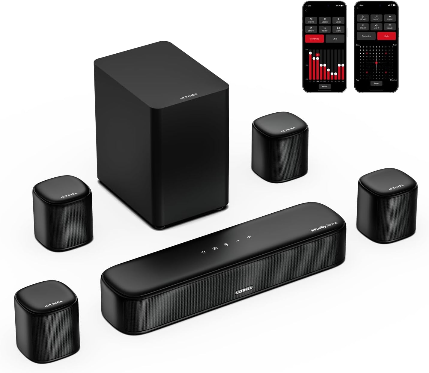 Immersive Surround Sound System with Dolby Atmos