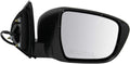 TRQ Right Mirror Passenger Side for 2017-2019 Nissan Rogue Sport