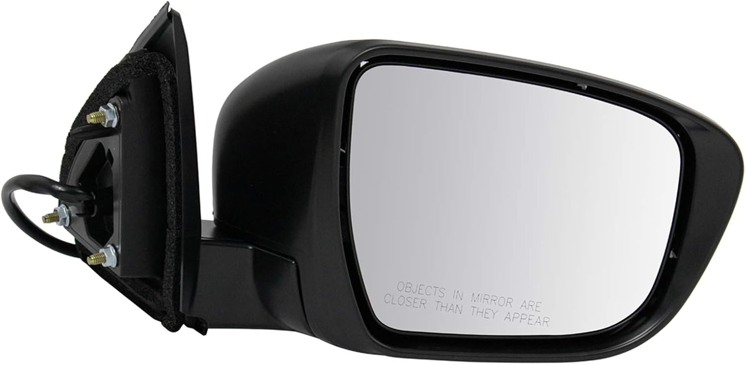 TRQ Right Mirror Passenger Side for 2017-2019 Nissan Rogue Sport