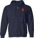 Syracuse Full Zip Hoodie - Team Color Unisex College Zip