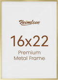 Elegant 16x22 Aluminum Picture Frame for Stylish Displays