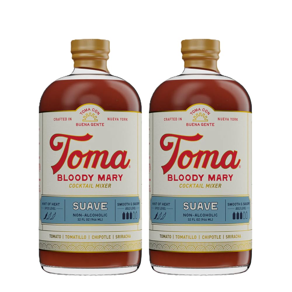 Toma Bloody Mary Mix, Premium Cocktail Mixer for Brunch Events