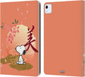 Peanuts Sakura Oriental Snoopy Leather Wallet Case for iPad Air 11