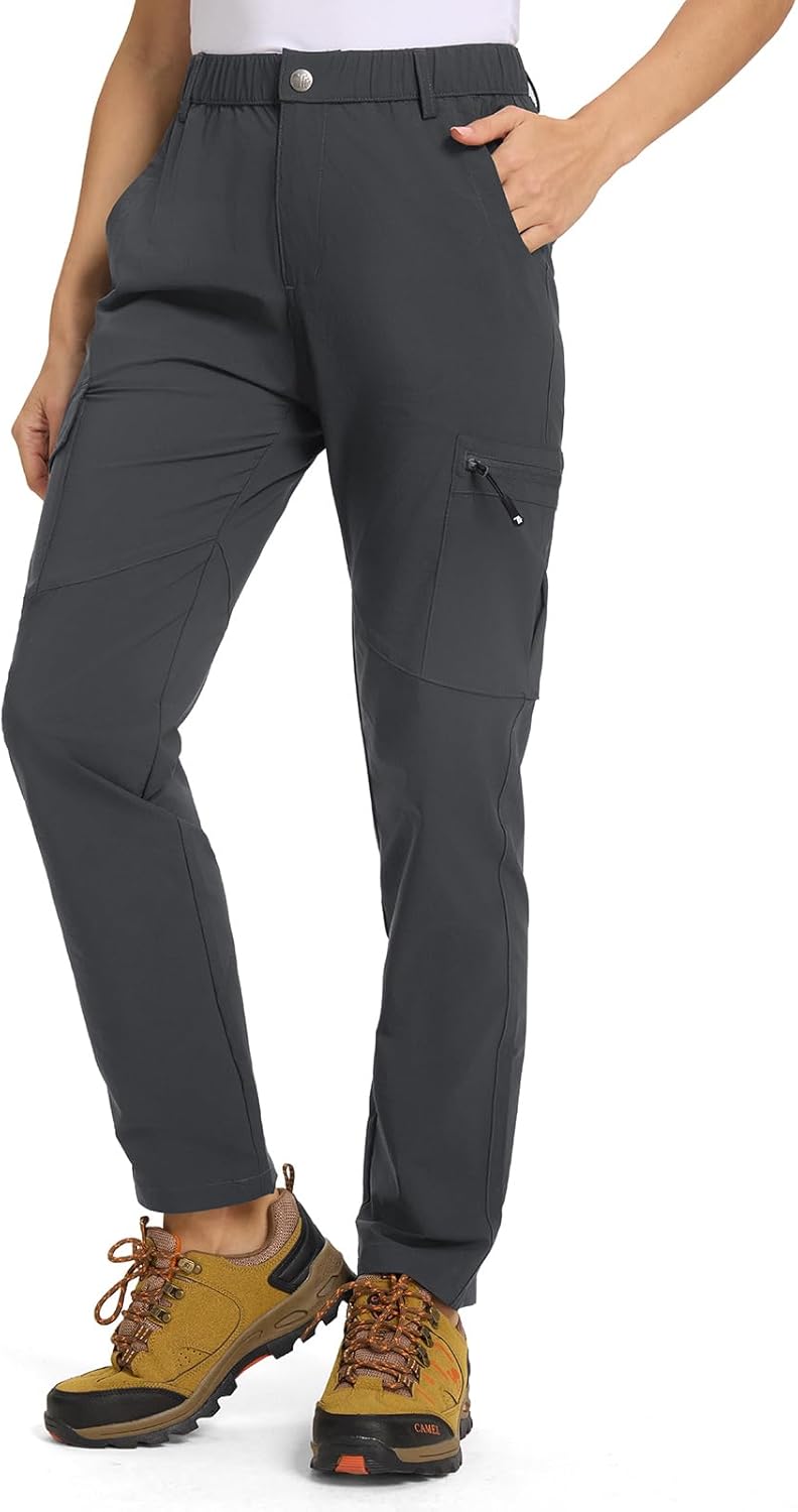 TBMPOY Women's Hiking Cargo Pants for Outdoor Adventures