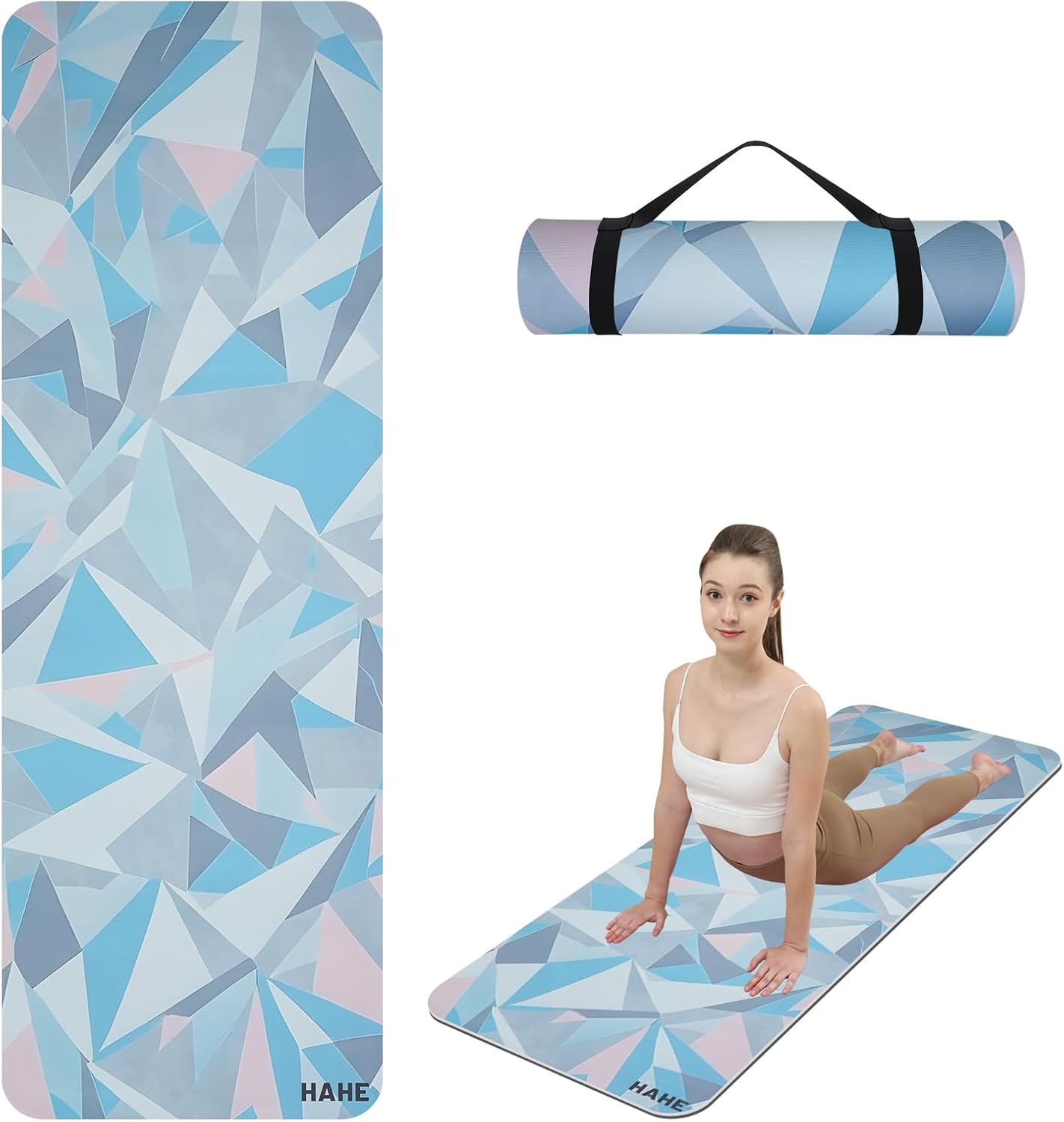 POE Yoga Mat - Non Slip High Density, 72 x 24 x 0.31