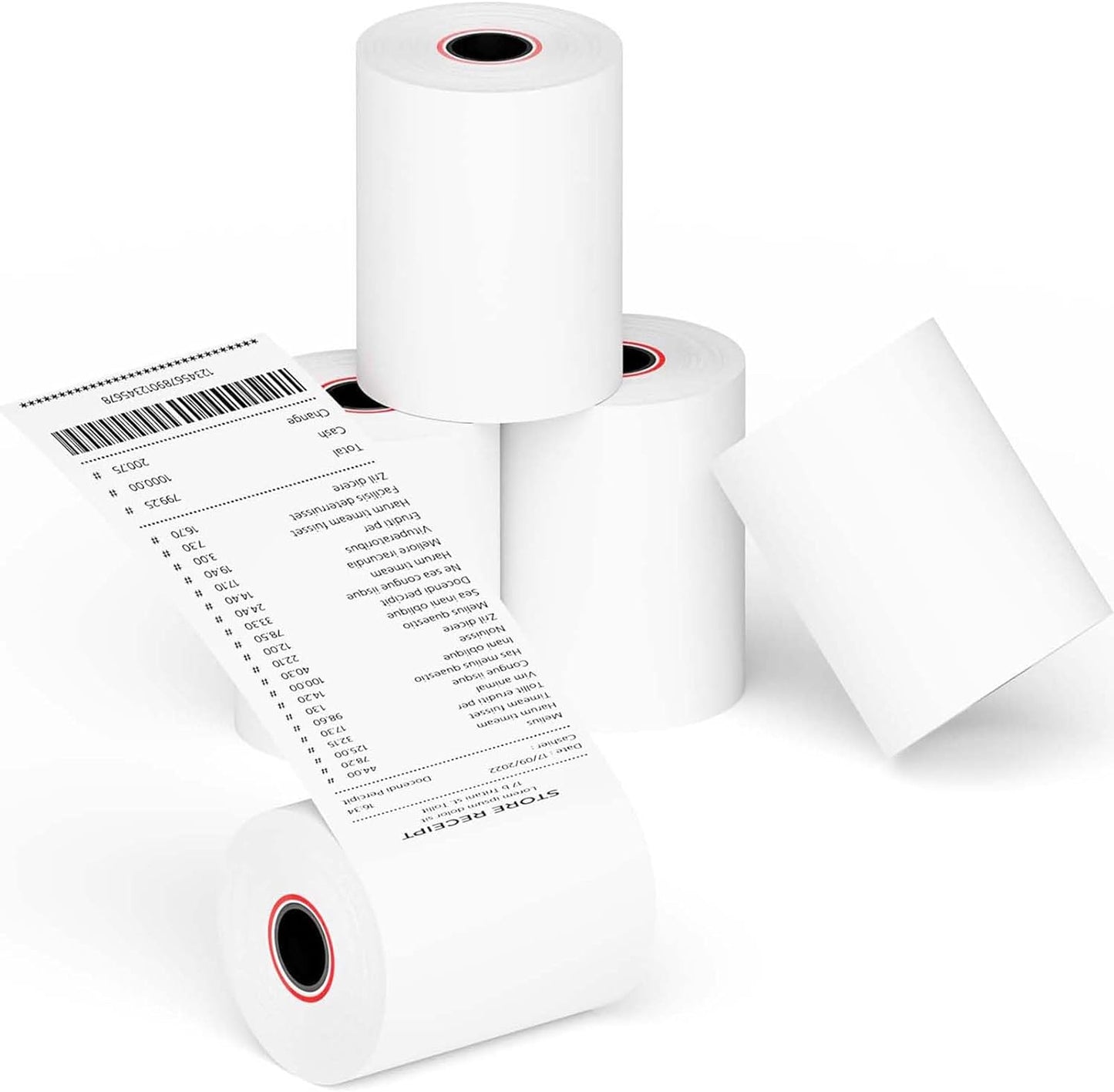 30 Rolls Thermal Receipt Paper for Clover Flex and Square Terminal