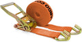 Wire Hook Ratchet Strap 2 in x 30 ft 10,000 lb Break Strength - Heavy