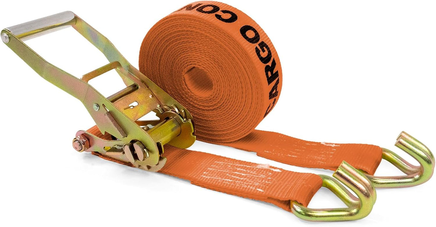US Cargo Control Wire Hook Ratchet Strap for Heavy Loads
