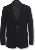 Calvin Klein Boys Bi-Stretch Blazer Suit Jacket - Slim Fit Navy