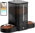 HoneyGuaridan 3.5L Automatic Cat Feeder for Two Cats - Smart App