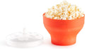 Mini Microwave Popcorn Maker - Compact Single-Serve Popper