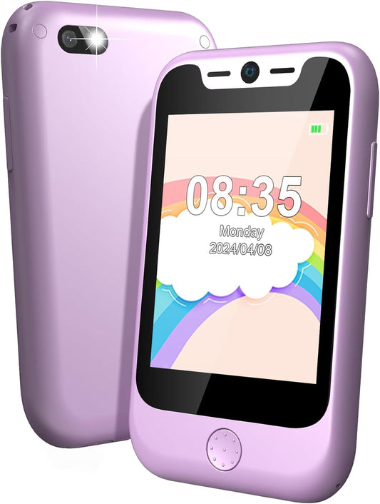 Purple Kid's Smartphone with Games & Controls