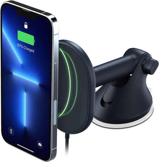 iOttie Velox Magnetic Car Mount - Fast MagSafe Charging