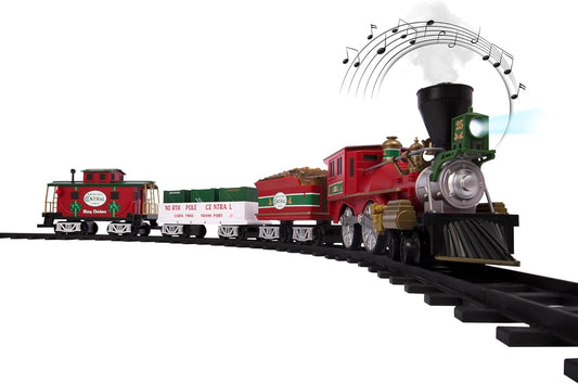 Lionel North Pole Central Freight Bluetooth Train Set for Kids