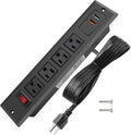 20W Mountable Power Strip USB C Recessed Power Strip - Space Saving