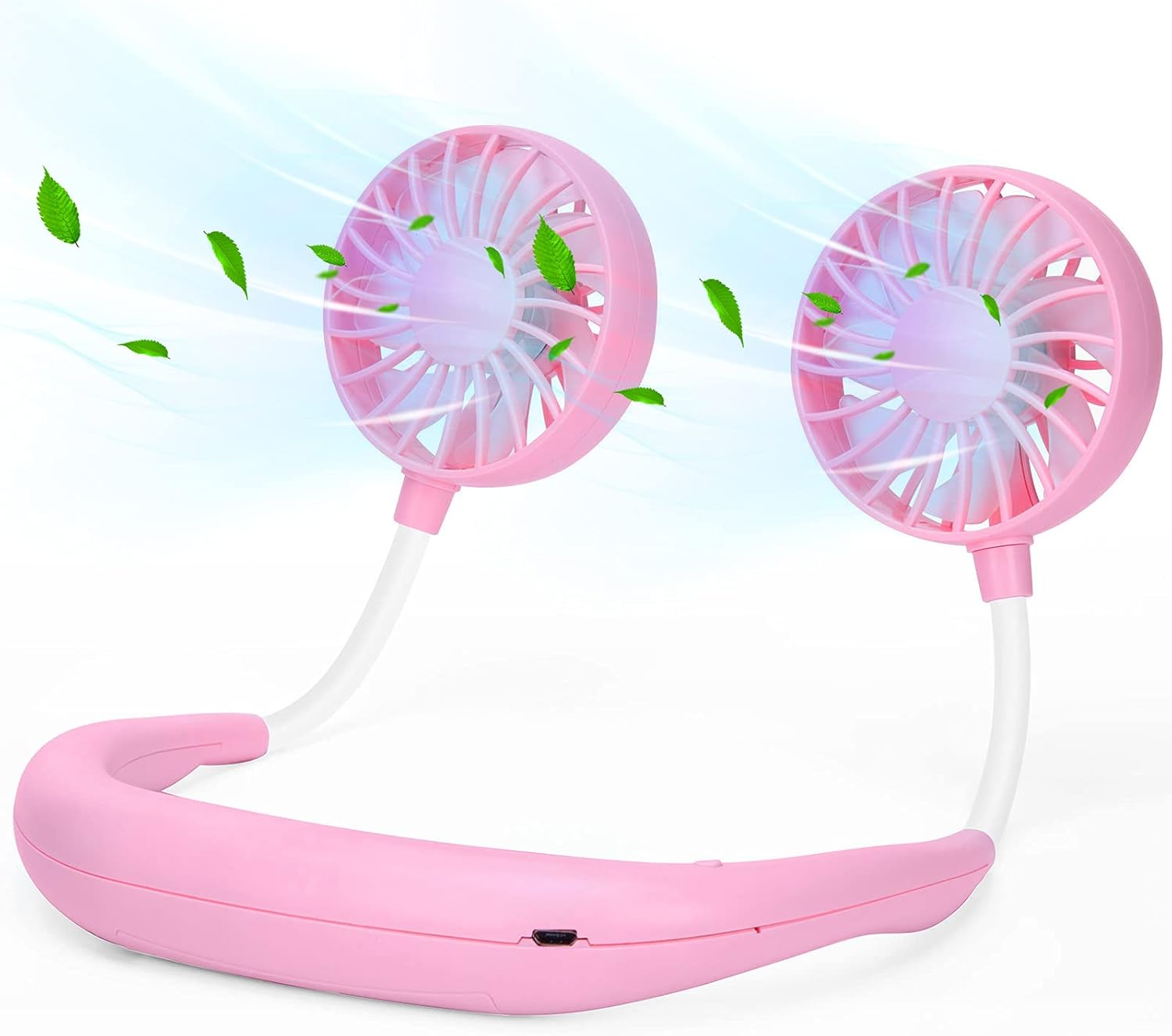 Portable Rechargeable Neck Fan - Stay Cool Anywhere!