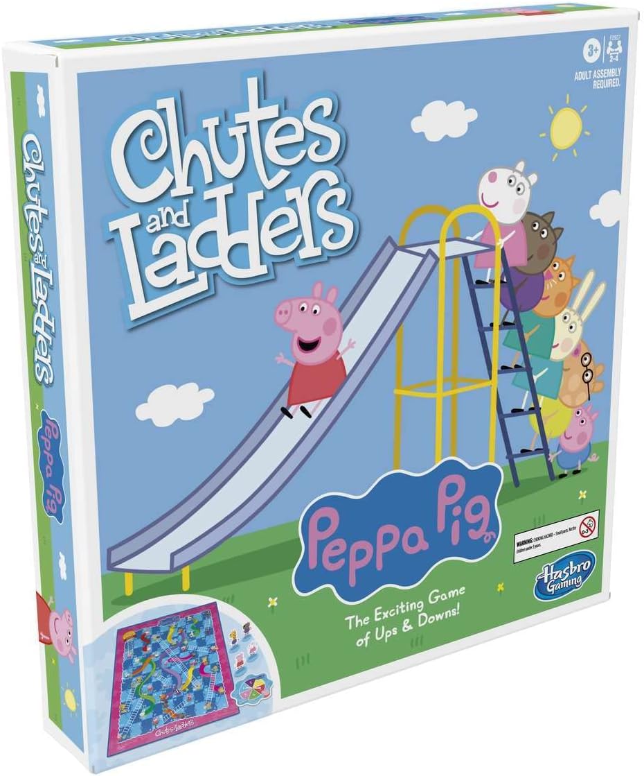 Peppa Pig Chutes & Ladders Game | Fun for Kids!