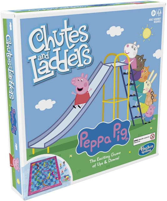 Peppa Pig Chutes & Ladders Game | Fun for Kids!
