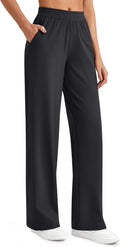 ShiftReady Women Trousers Yoga Pants with Pockets - Wide Leg