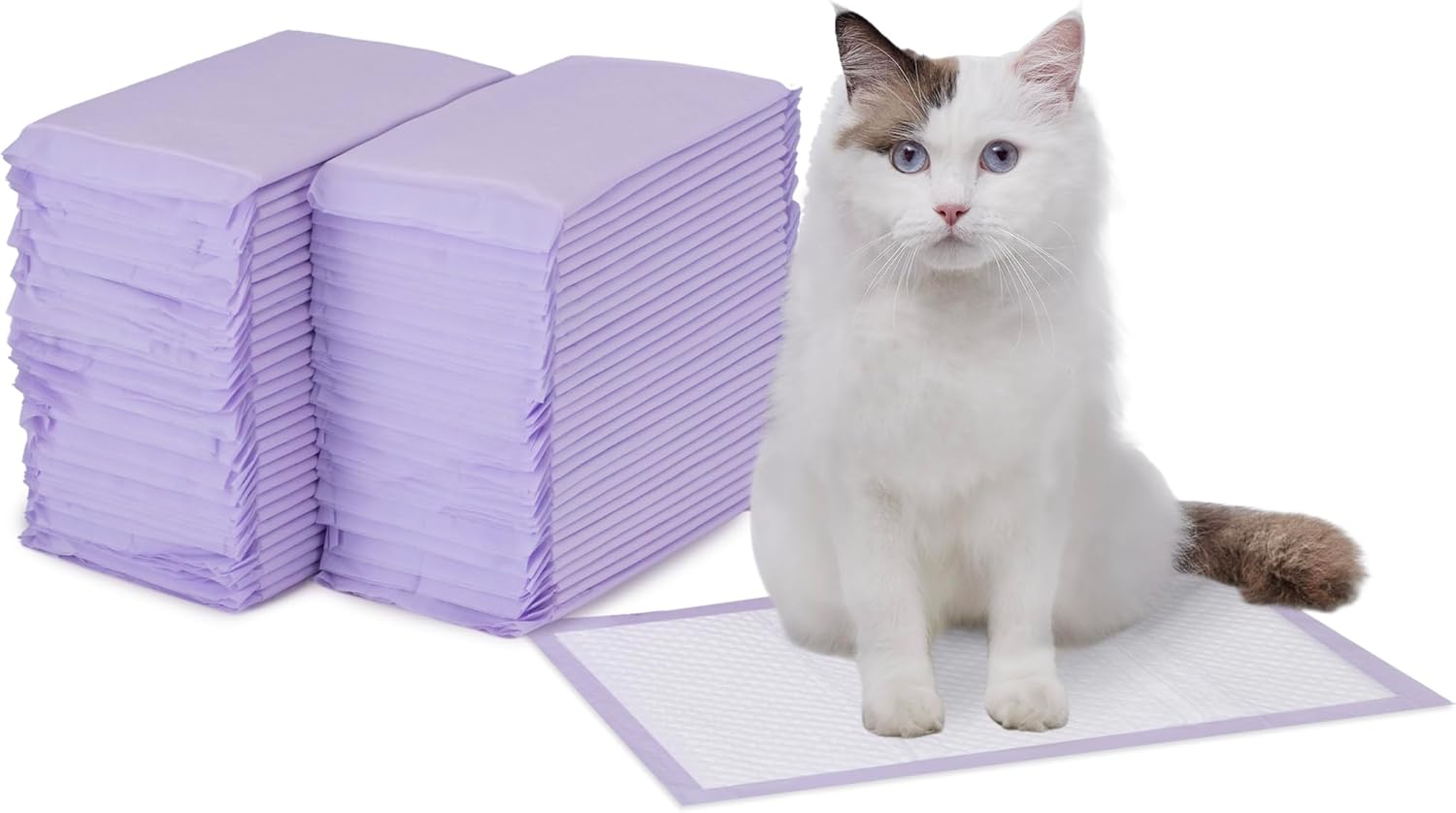 Fresh Scent Cat Pad Refills for Litter Box - 60 Count