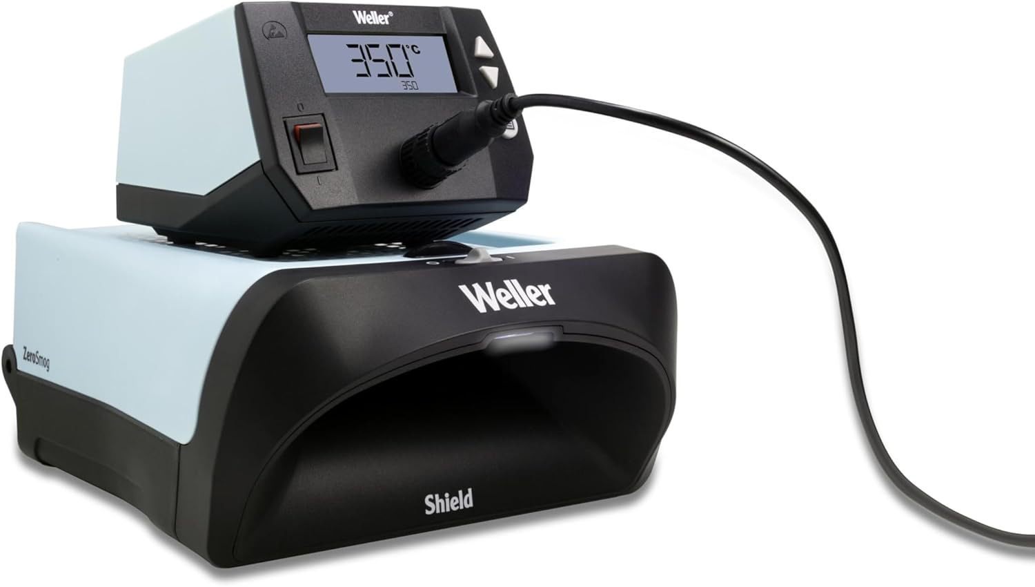 Weller Soldering Station with ZeroSmog Shield for Precision Work
