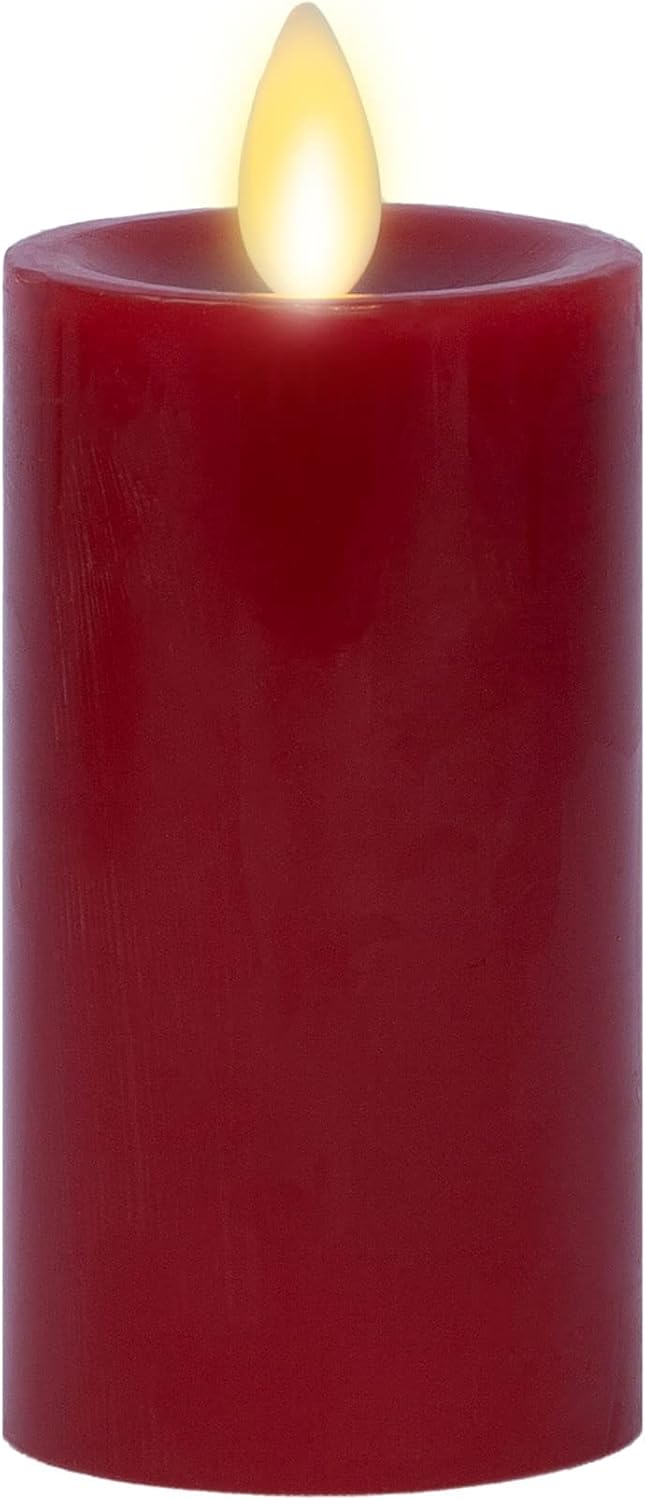 Luminara Classic Slim Flameless LED Candle for Safe Home Decor