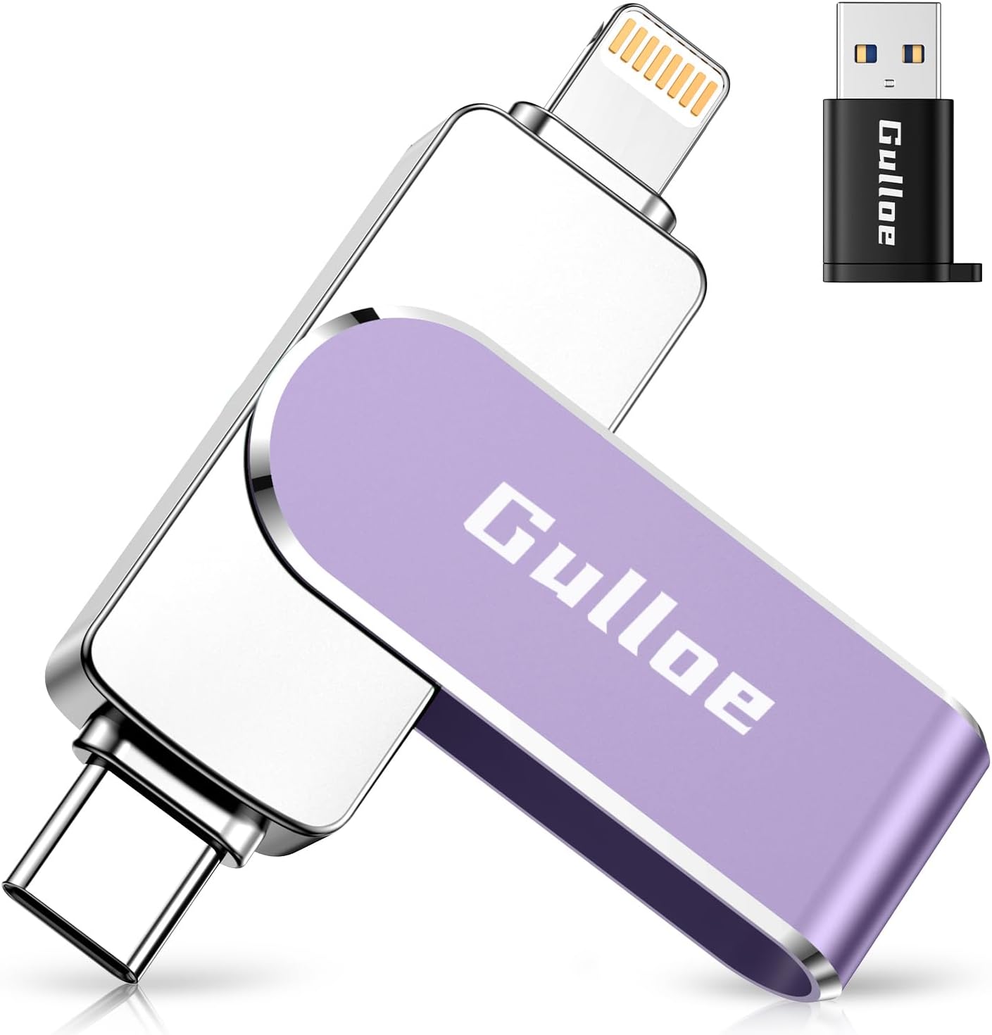 256GB Flash Drive for iPhone, iPad, Android - Plug and Play