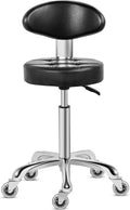 Kaleurrier Swivel Stool Chair Adjustable Height - Heavy Duty Rolling