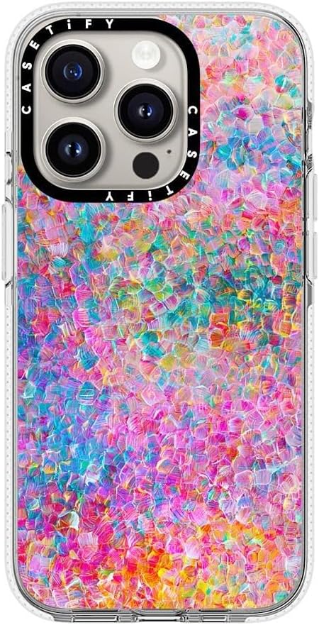 CASETIFY Clear iPhone 15 Pro Case with 6.6ft Drop Protection