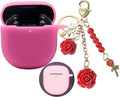 Case for Bose QuietComfort Earbuds II Silicone Cover - Cute Red